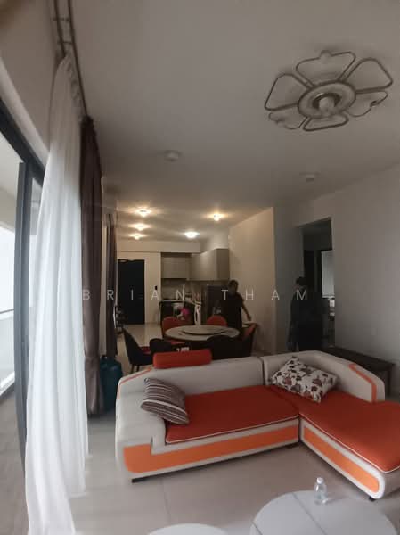 Kediaman Servis untuk Disewa di Kings Bay @ Country Garden Danga Bay - Brian Tham - Living Room - PropertyGuru.com.my