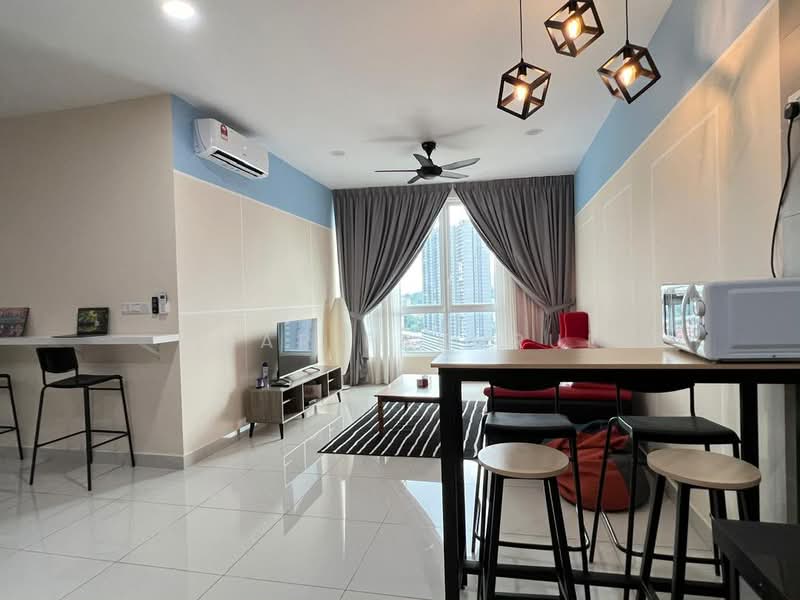 Service Residence for Sale at Rica Residence - Amar Fakhrul - Living Room - PropertyGuru.com.my