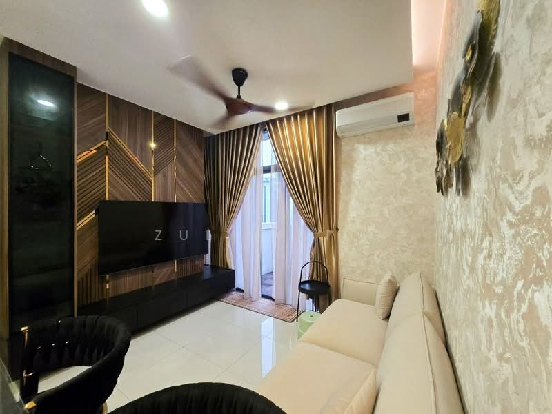 Kediaman Servis untuk Dijual di Henna Residence @ The Quartz WM - Zul Syafiq - Living Room - PropertyGuru.com.my