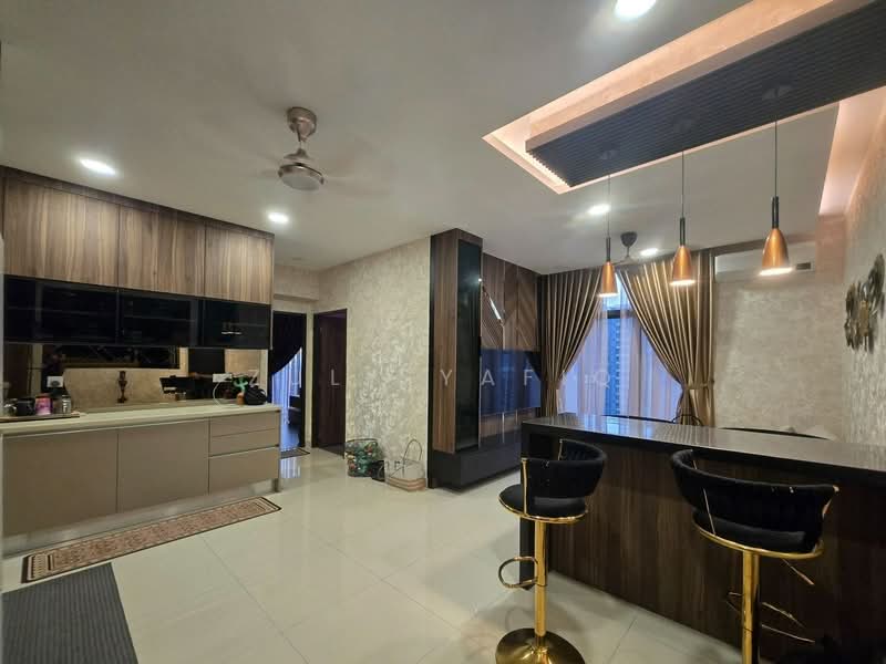 Kediaman Servis untuk Dijual di Henna Residence @ The Quartz WM - Zul Syafiq - Living Room - PropertyGuru.com.my