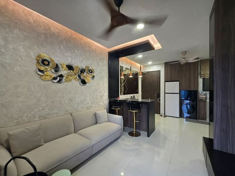 Kediaman Servis untuk Dijual di Henna Residence @ The Quartz WM - Zul Syafiq - Living Room - PropertyGuru.com.my