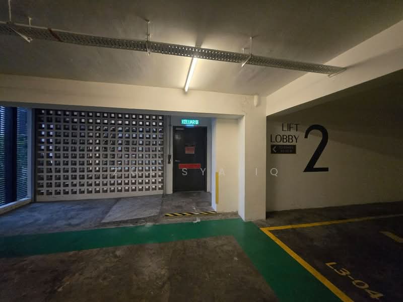Kediaman Servis untuk Dijual di Henna Residence @ The Quartz WM - Zul Syafiq - Car Park - PropertyGuru.com.my