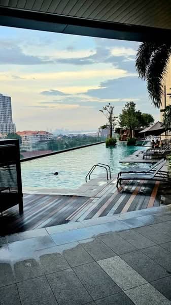 Service Residence for Sale at The Astaka @ 1 Bukit Senyum - Shishi . - Pool - PropertyGuru.com.my