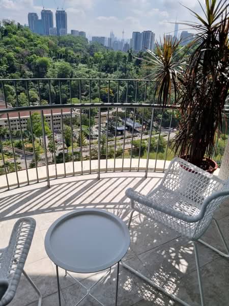 Service Residence for Rent at Senada Residence @ KLGCC Resort - Kraven Poon - Balcony - PropertyGuru.com.my