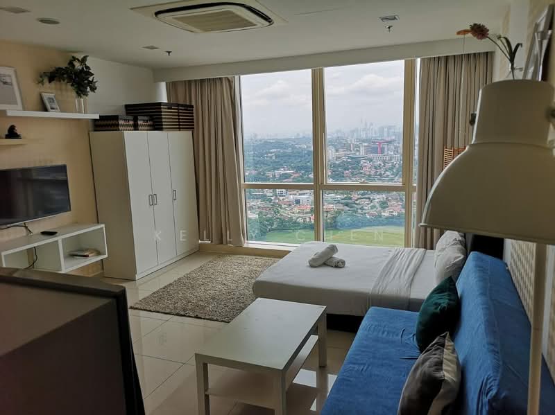 Service Residence for Sale at Pinnacle Petaling Jaya - Kelly Chen - Living Room - PropertyGuru.com.my