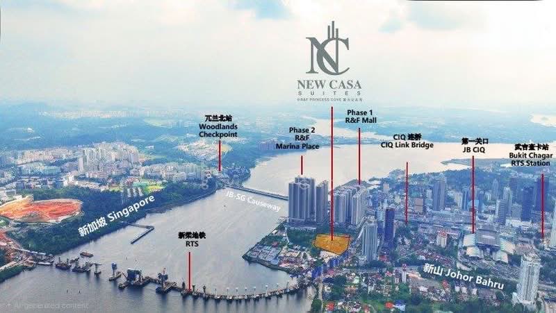 Apartment for Sale at R&F Princess Cove Phase 3-New Casa Suites - SY Ngo - Exterior - PropertyGuru.com.my