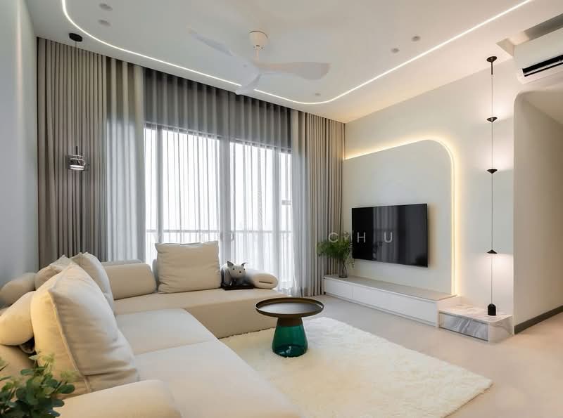 Service Residence for Rent at Kuchai Residence - Victor Chu - Living Room - PropertyGuru.com.my