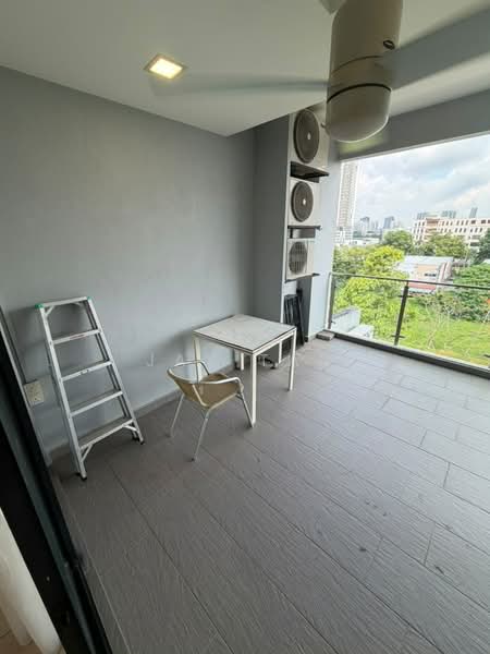 Service Residence for Rent at HYVE - Jay Tan - Balcony - PropertyGuru.com.my