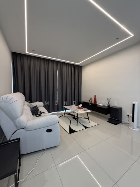 Kondominium untuk Disewa di Trinity Wellnessa - Desmond Loke - Living Room - PropertyGuru.com.my