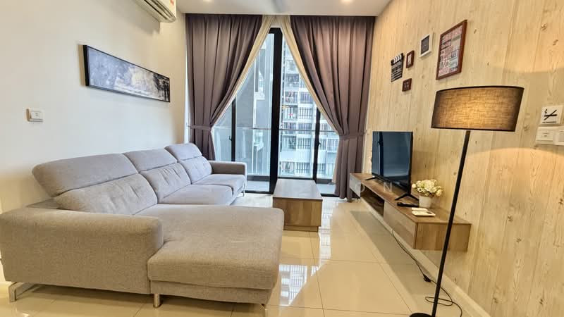 Pangsapuri untuk Disewa di D'Pristine - Jesse Poon - Living Room - PropertyGuru.com.my