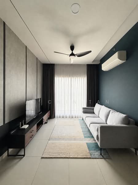 Service Residence for Rent at Setia City Residences - Ai Chin Tan - Living Room - PropertyGuru.com.my