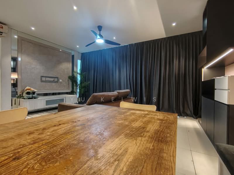 Condominium for Rent at The Fennel - Yu Kelwis - Living Room - PropertyGuru.com.my