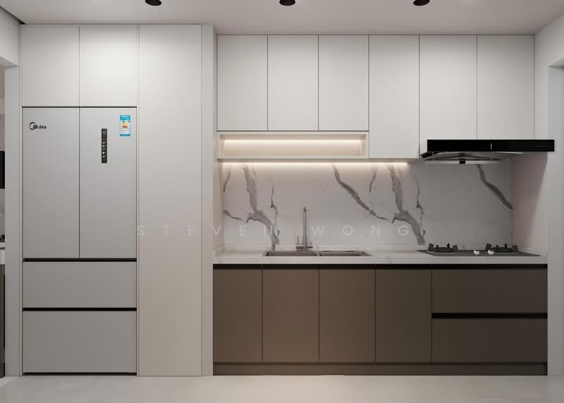 Condominium for Sale at Condominium @ The Troika - Steven Wong - Kitchen - PropertyGuru.com.my