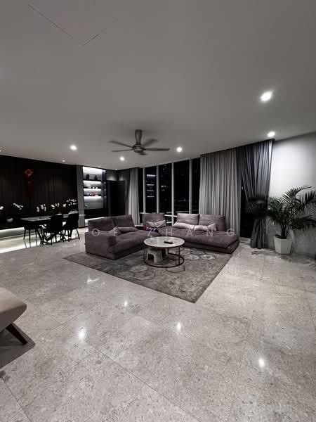 Kediaman Servis untuk Disewa di The Oval - Joe Zhang Tiew - Living Room - PropertyGuru.com.my