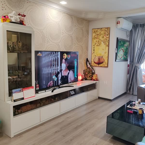 Apartment for Sale at Permas Ville Apartment - Nikko Soh - Living Room - PropertyGuru.com.my