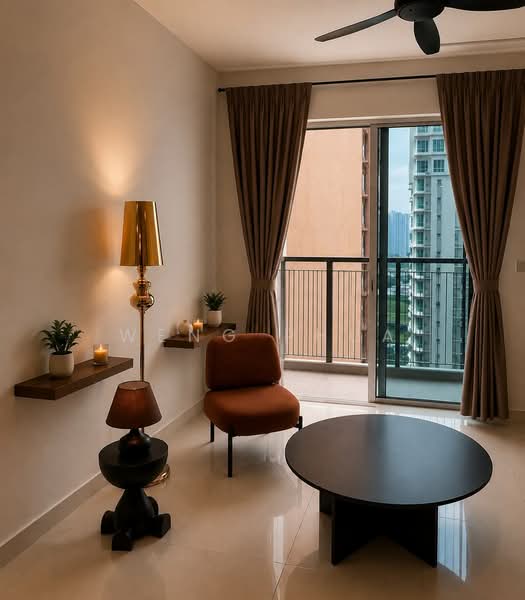 Condominium for Rent at Inspirasi - Weng Phua - Living Room - PropertyGuru.com.my