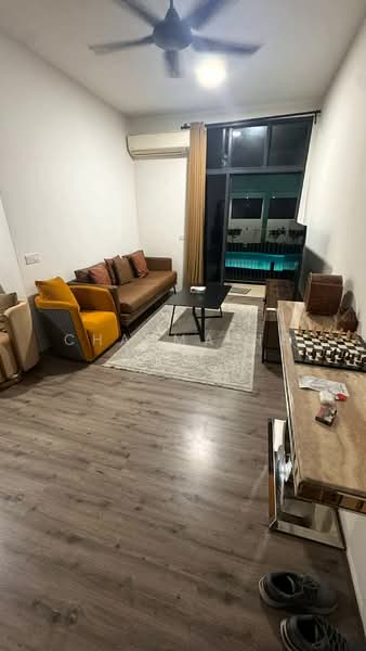 Service Residence for Rent at Henna Residence @ The Quartz WM - Charmaine Wong - Living Room - PropertyGuru.com.my