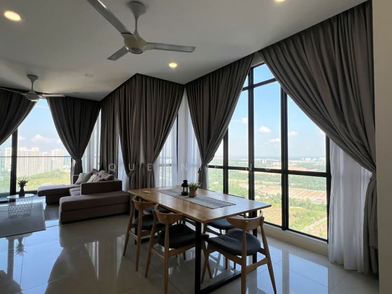 Service Residence for Rent at D'Pristine - Queenie Ng - Living Room - PropertyGuru.com.my