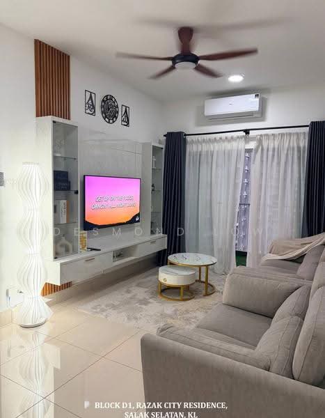 Kediaman Servis untuk Disewa di Serviced Residence @ Razak City Residences (RC Residences) - Desmond Low - Living Room - PropertyGuru.com.my