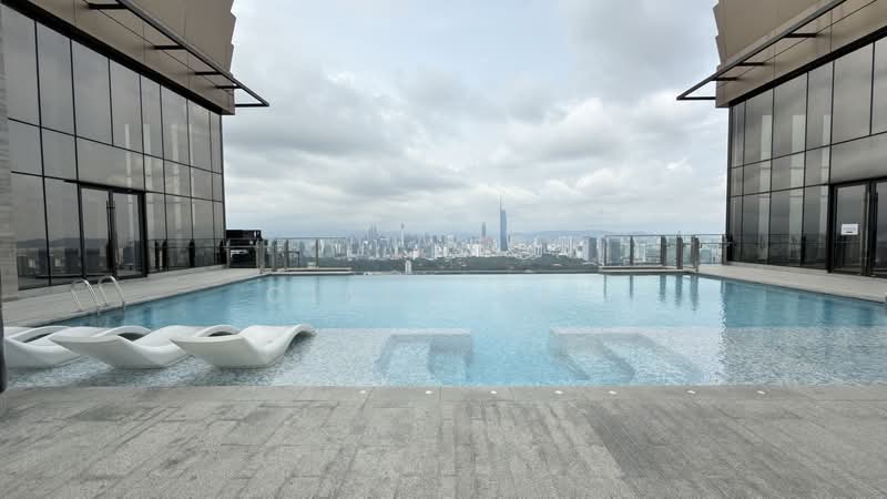 Kediaman Servis untuk Disewa di Crown Residences @ Pavilion Damansara Heights - Cindy Tey - Rooftop Pool - PropertyGuru.com.my