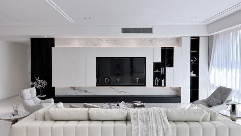 Kediaman Servis untuk Disewa di Crown Residences @ Pavilion Damansara Heights - Cindy Tey - Living Room - PropertyGuru.com.my