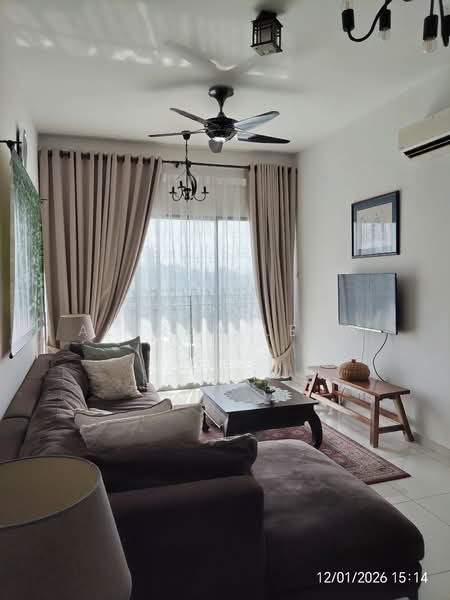 Kediaman Servis untuk Disewa di Seasons Garden Residences - Alfred Leow - Living Room - PropertyGuru.com.my