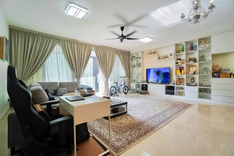 Condominium for Sale at Infiniti 3 Residences - Welson Moo - Living Room - PropertyGuru.com.my