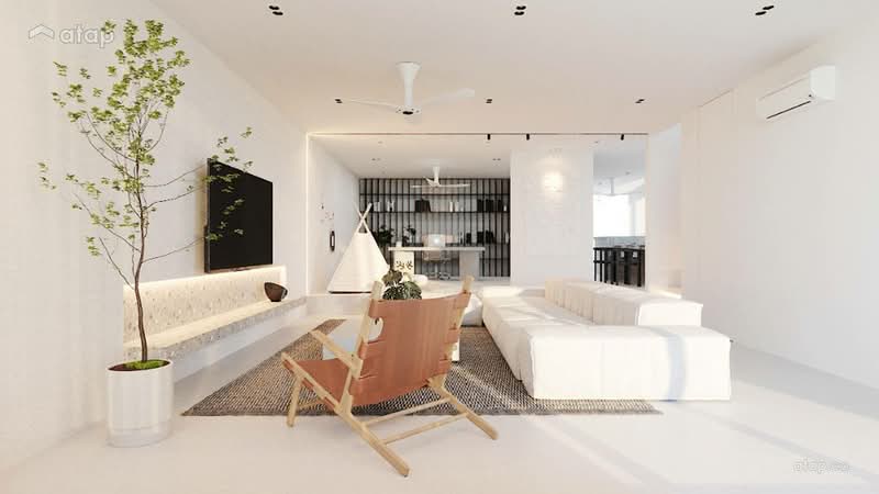 Flat for Sale at THE SKYLINE - Darold Tan - Living Room - PropertyGuru.com.my