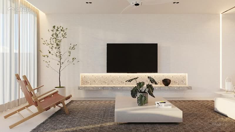 Flat for Sale at THE SKYLINE - Darold Tan - Living Room - PropertyGuru.com.my