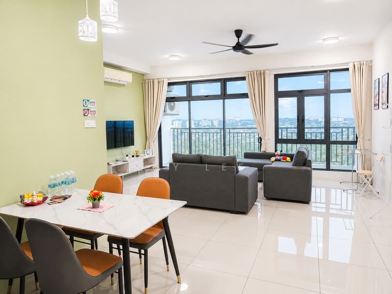 Kediaman Servis untuk Disewa di 8Scape Residence @ Sutera - Ray Lee - Living Room - PropertyGuru.com.my