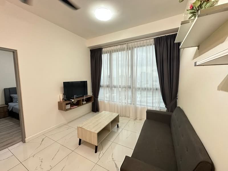 Service Residence for Rent at Cubic Botanical - Lee Pinjun - Living Room - PropertyGuru.com.my