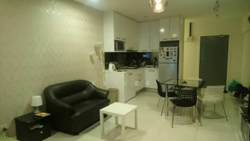 Service Residence for Sale at Mercu Summer Suites - Ker KK - Living Room - PropertyGuru.com.my
