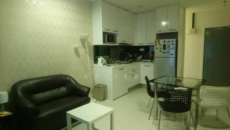 Service Residence for Sale at Mercu Summer Suites - Ker KK - Living Room - PropertyGuru.com.my