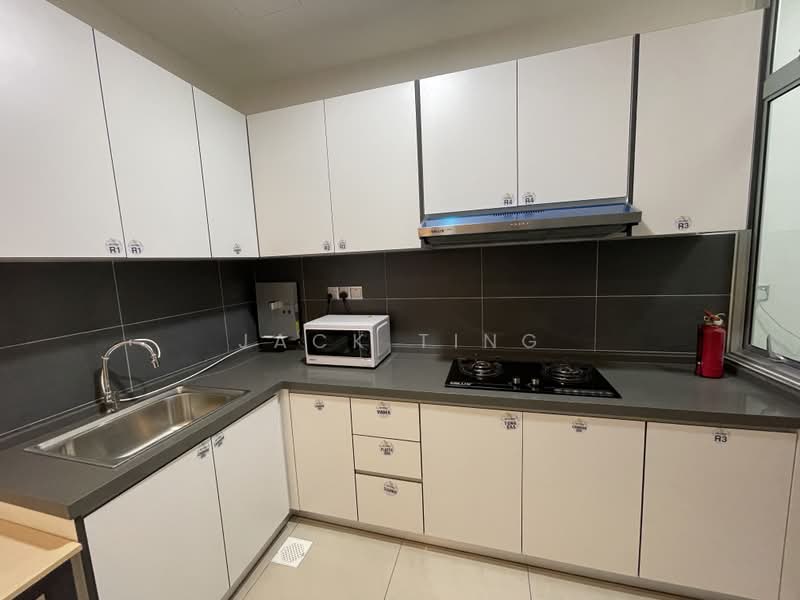 Service Residence for Rent at SKS Habitat - Jack Ting - Kitchen - PropertyGuru.com.my