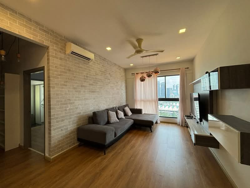 Service Residence for Sale at V@SUMMERPLACE - Jason Khoo - Living Room - PropertyGuru.com.my