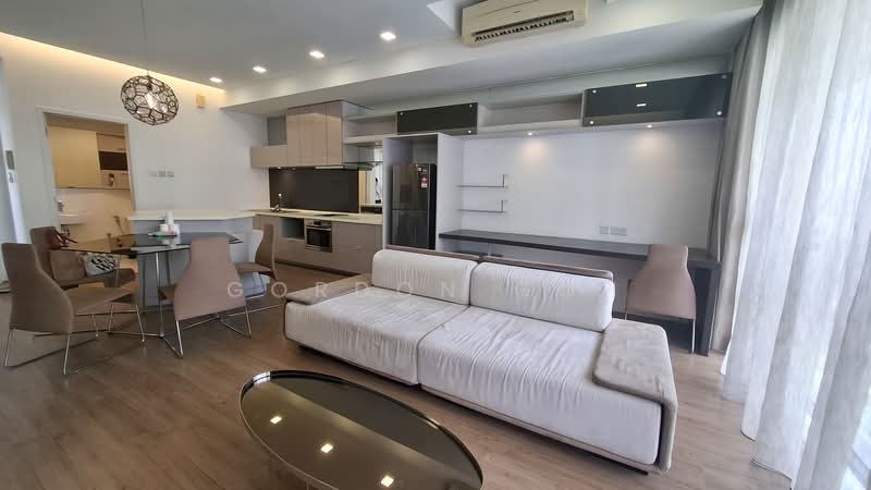 Kediaman Servis untuk Disewa di Verve Suites - Gordon Goh - Living Room - PropertyGuru.com.my