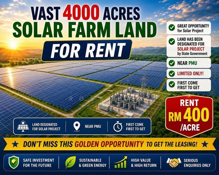 Agricultural Land for Rent in Sitiawan (Perak) - Rose Gan - Exterior - PropertyGuru.com.my