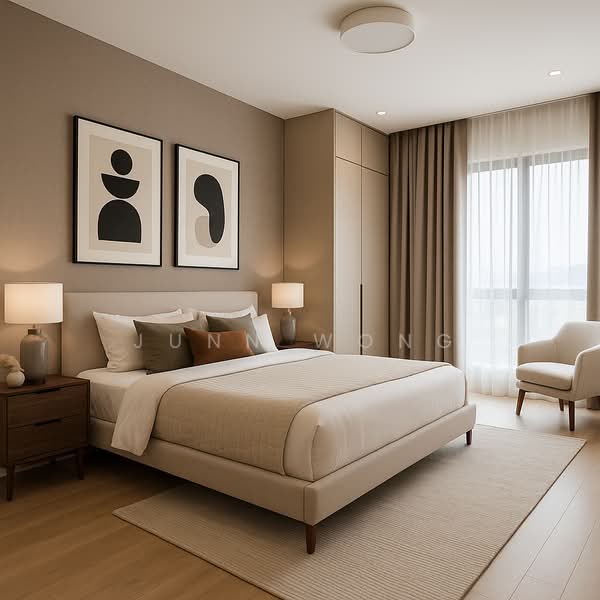 Kondominium untuk Dijual di Mahogany Residences - Junn Wong - Bedroom - PropertyGuru.com.my