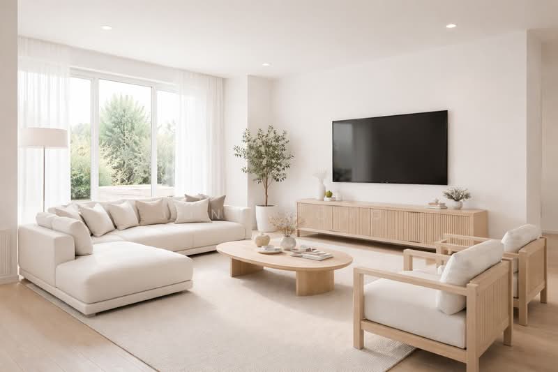 Kondominium untuk Dijual di Mahogany Residences - Junn Wong - Living Room - PropertyGuru.com.my