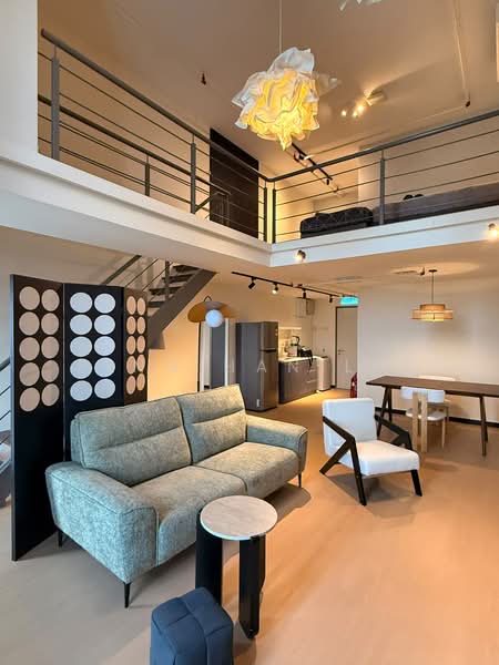 Service Residence for Sale at Pinnacle Petaling Jaya - Ping Han Lai - Living Room - PropertyGuru.com.my