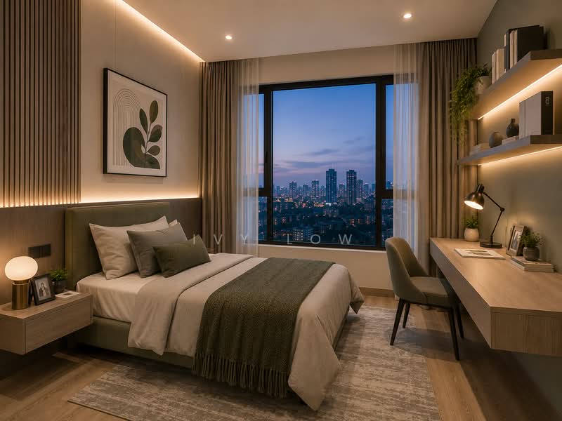 Kondominium untuk Dijual di Oaka Residences - Ivy Low - Bedroom - PropertyGuru.com.my
