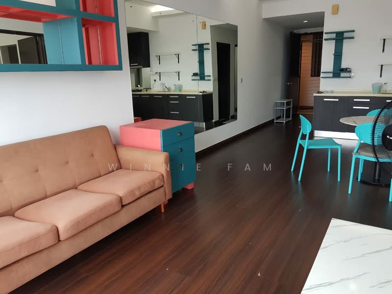Service Residence for Rent at Tropicana City Tropics - Winnie Fam - Living Room - PropertyGuru.com.my