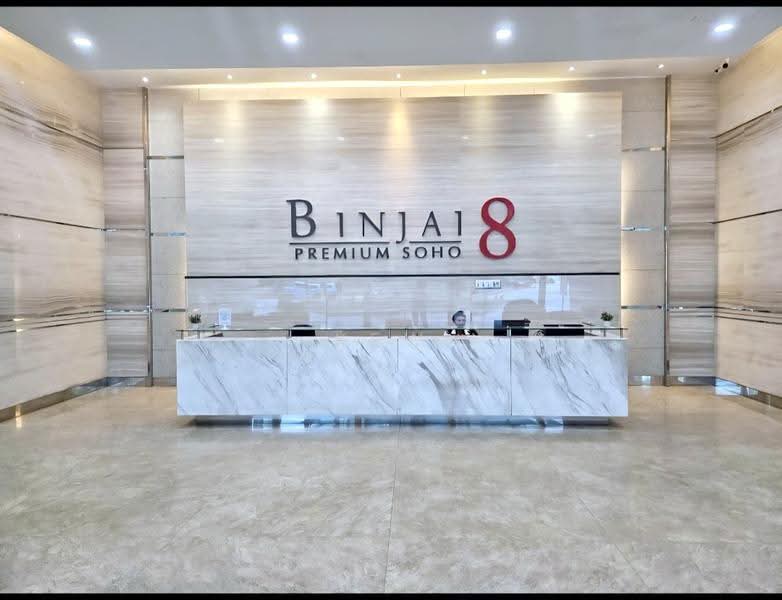 Kediaman Servis untuk Disewa di Serviced Residence @ Binjai 8 - Kew . - Lobby - PropertyGuru.com.my