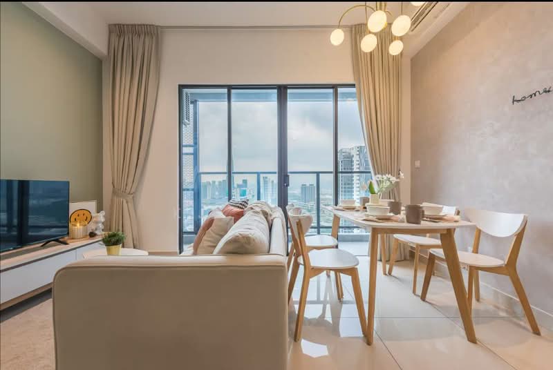 Kediaman Servis untuk Dijual di Trion @ KL - KJ Chong - Living Room - PropertyGuru.com.my