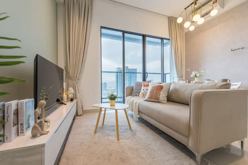 Kediaman Servis untuk Dijual di Trion @ KL - KJ Chong - Living Room - PropertyGuru.com.my