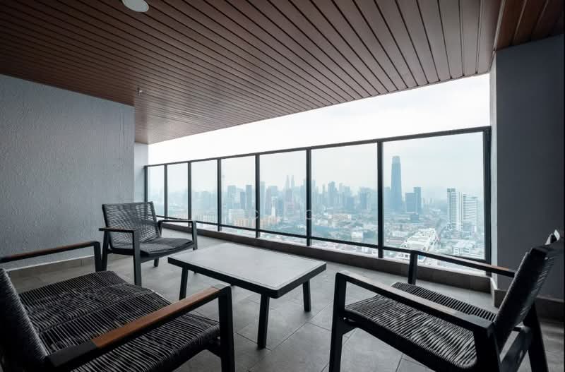 Kediaman Servis untuk Dijual di Trion @ KL - KJ Chong - Balcony - PropertyGuru.com.my