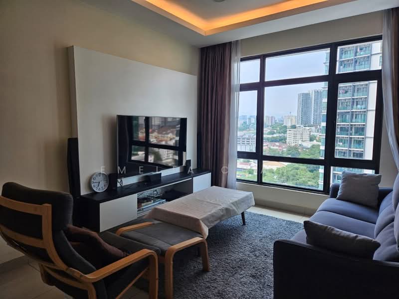 Kediaman Servis untuk Disewa di Pearl Suria - Emelia Chan - Living Room - PropertyGuru.com.my