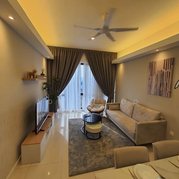 Service Residence for Sale at The Sentral Suites - Adrian Foo - Living Room - PropertyGuru.com.my