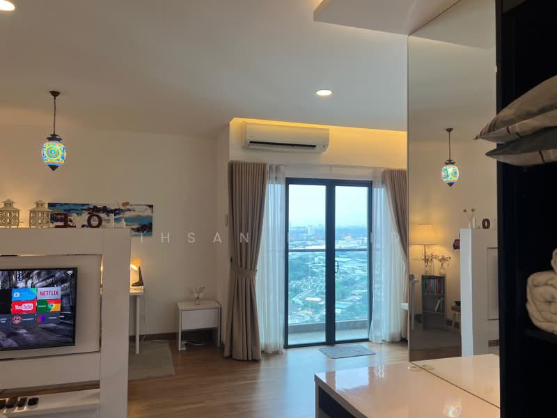 Kediaman Servis untuk Disewa di Symphony Tower (Menara Simfoni) - Ihsan Hamid - Living Room - PropertyGuru.com.my