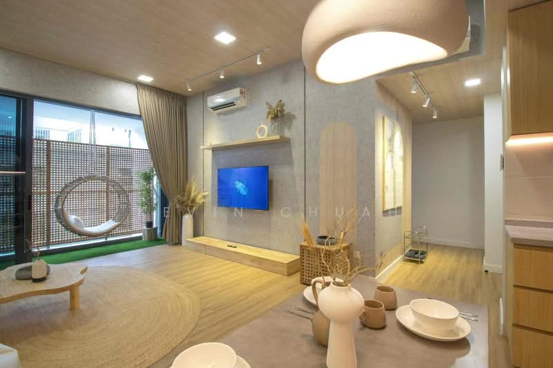 Kondominium untuk Dijual di One Cochrane Residence - Kevin Chuah - Living Room - PropertyGuru.com.my